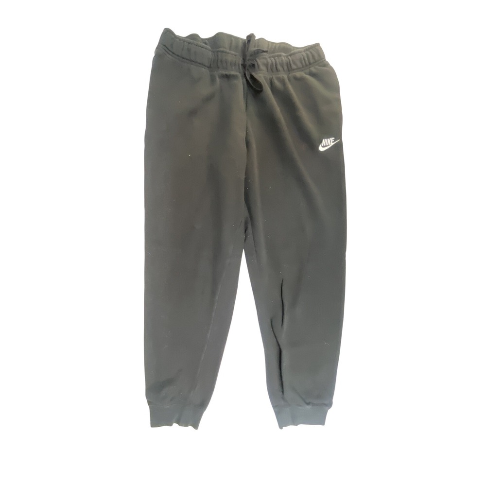 Nike Mens Sportswear Club Fleece‎ Joggers Black Sweatpants Size Large